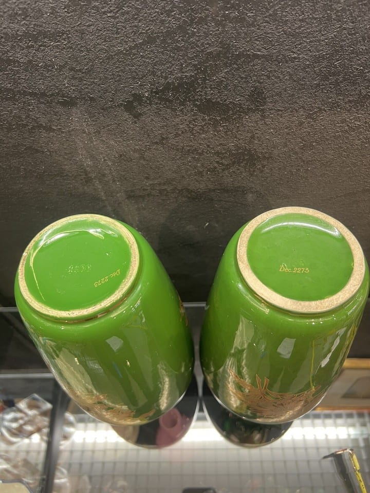 Paires De Vases « Sarreguemines » — photo 5