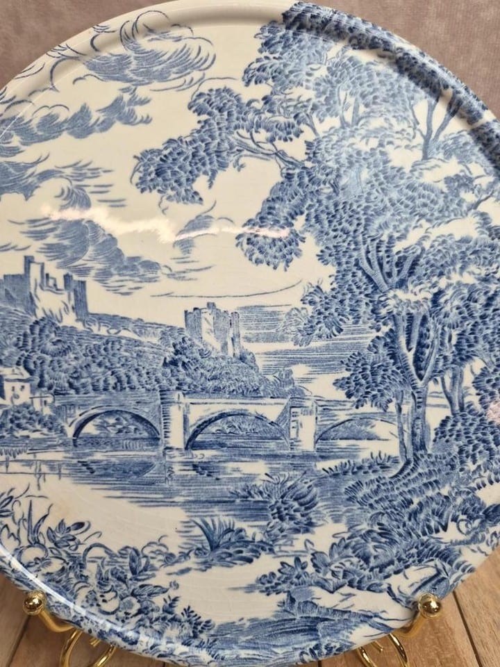 Gien x Enoch Wedgwood Countryside – dessous de plat + 2 dessous de bouteille — photo 2