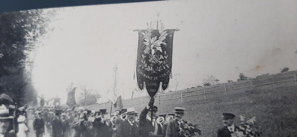 CPA 69 VILLECHENEVE Fête Mutualiste 26 Mai 1907 animée ORIGINAL FRANCE — photo 3