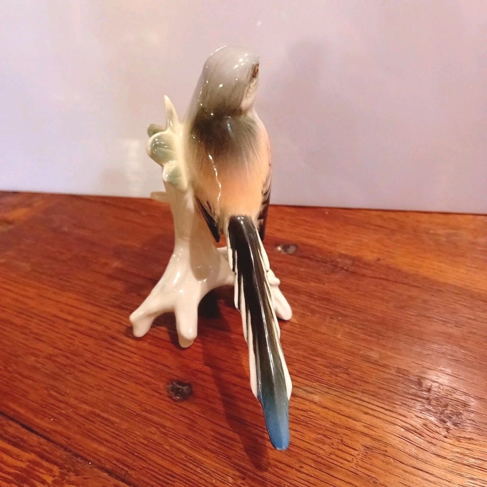 Oiseau  En Porcelaine De Saxe Karl Ens — photo 4