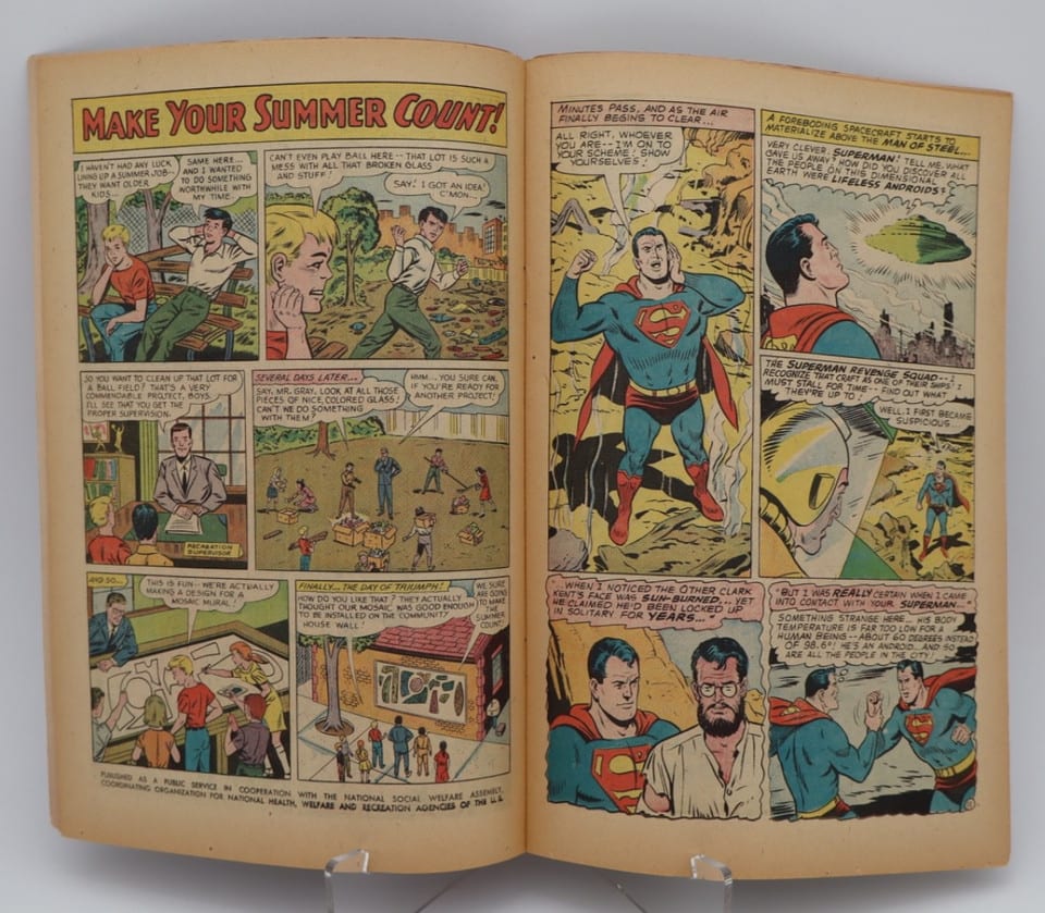 Superman n°198 (1967) DC Comics US, "The Real Clark Kent", comic ancien — photo 6
