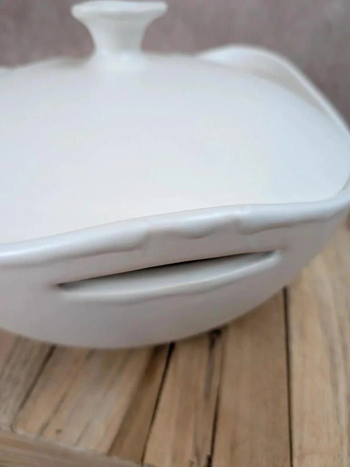 Soupière vintage Niderviller années 70 – style Capron Vallauris — photo 6
