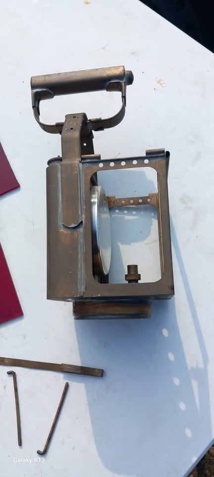 LAMPE A BUTIN ACETYLENE/CARBURE-CHEMIN DE FER — photo 5