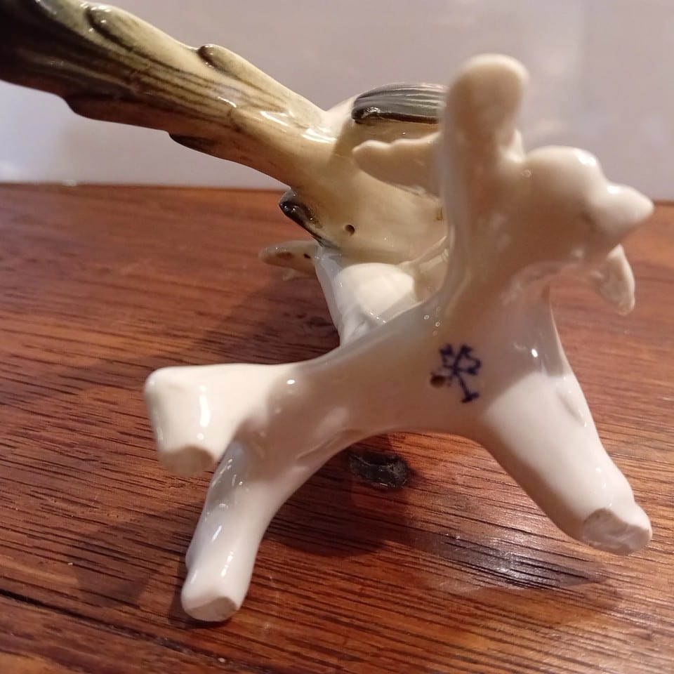 Oiseau  En Porcelaine De Saxe Karl Ens — photo 6