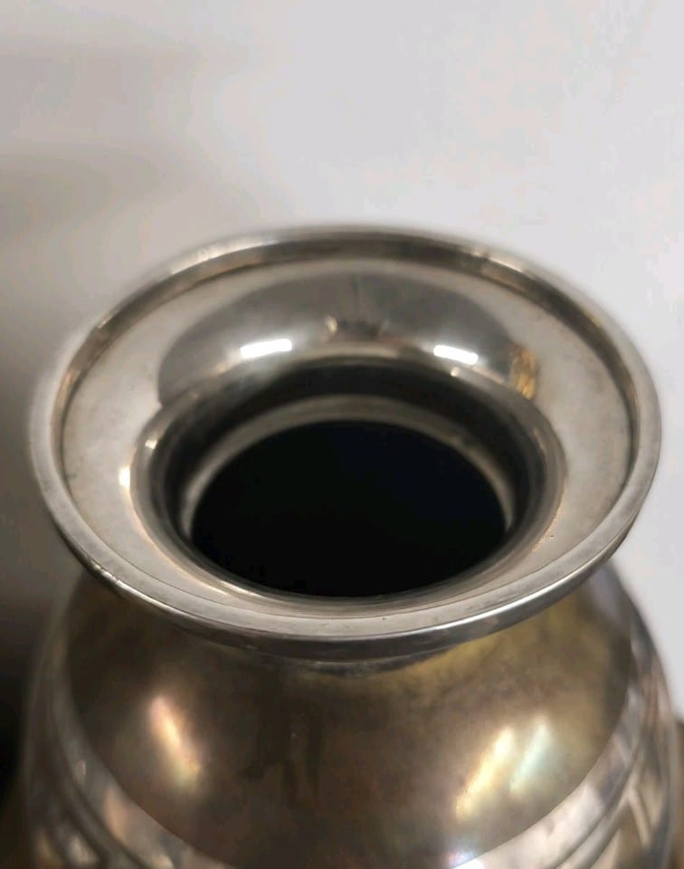 Luc Lanel Vase Art Deco Dinanderie Pour Christofle 1930 — foto 3