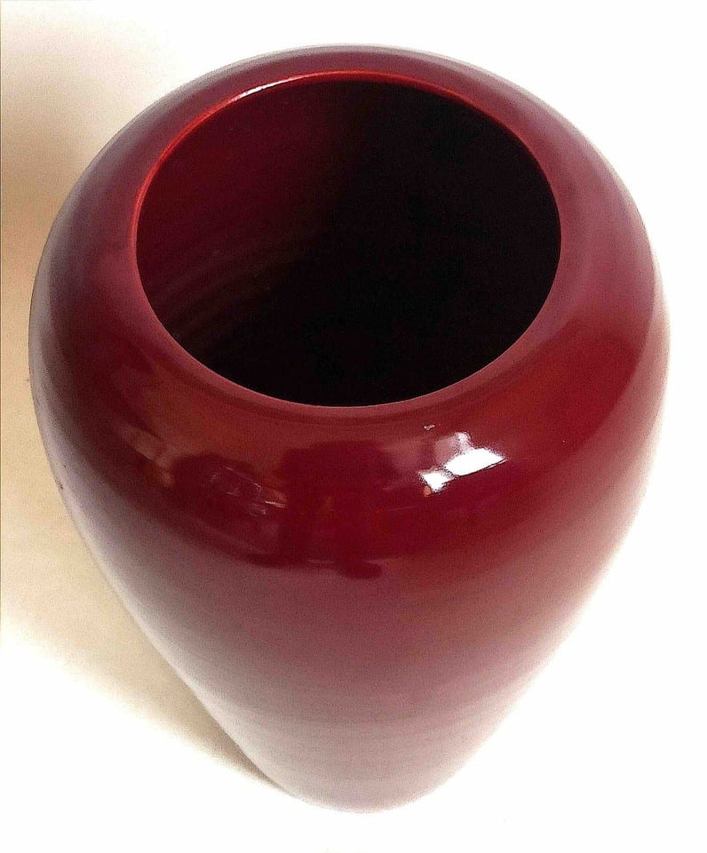 Vase céramique Bordeaux Hauteur 30 cm — photo 5