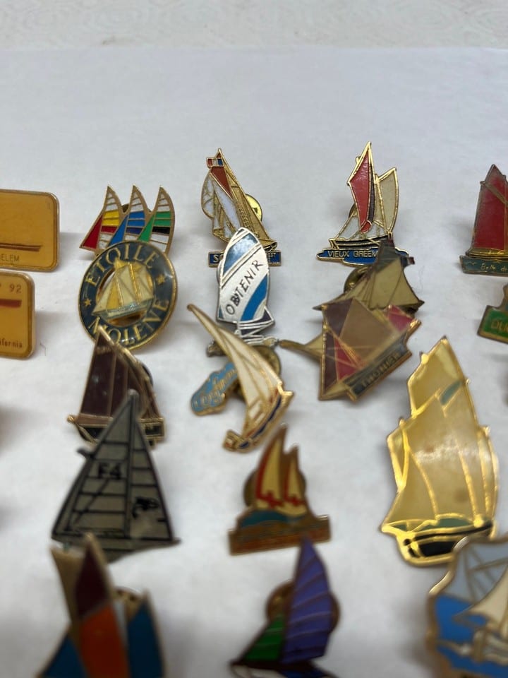 Lot 67 pin’s thème mer bateaux voile voiliers nautique sailer — photo 6