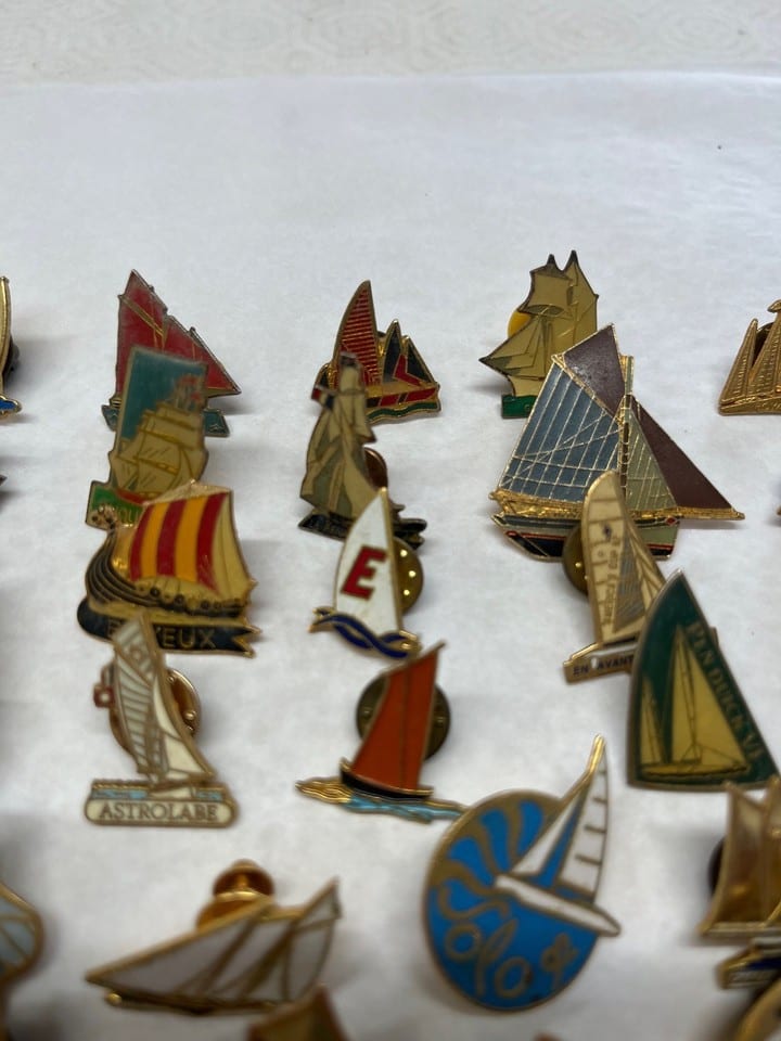 Lot 67 pin’s thème mer bateaux voile voiliers nautique sailer — photo 7