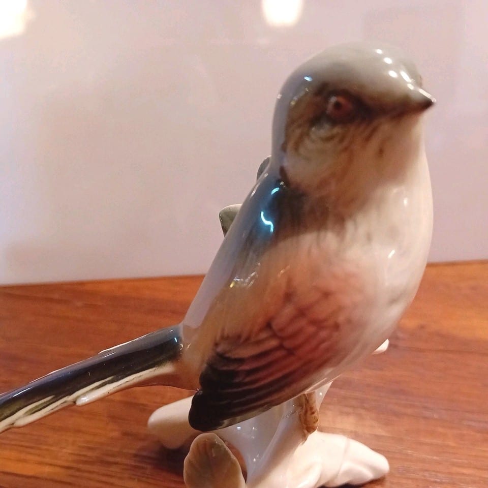 Oiseau  En Porcelaine De Saxe Karl Ens — photo 5