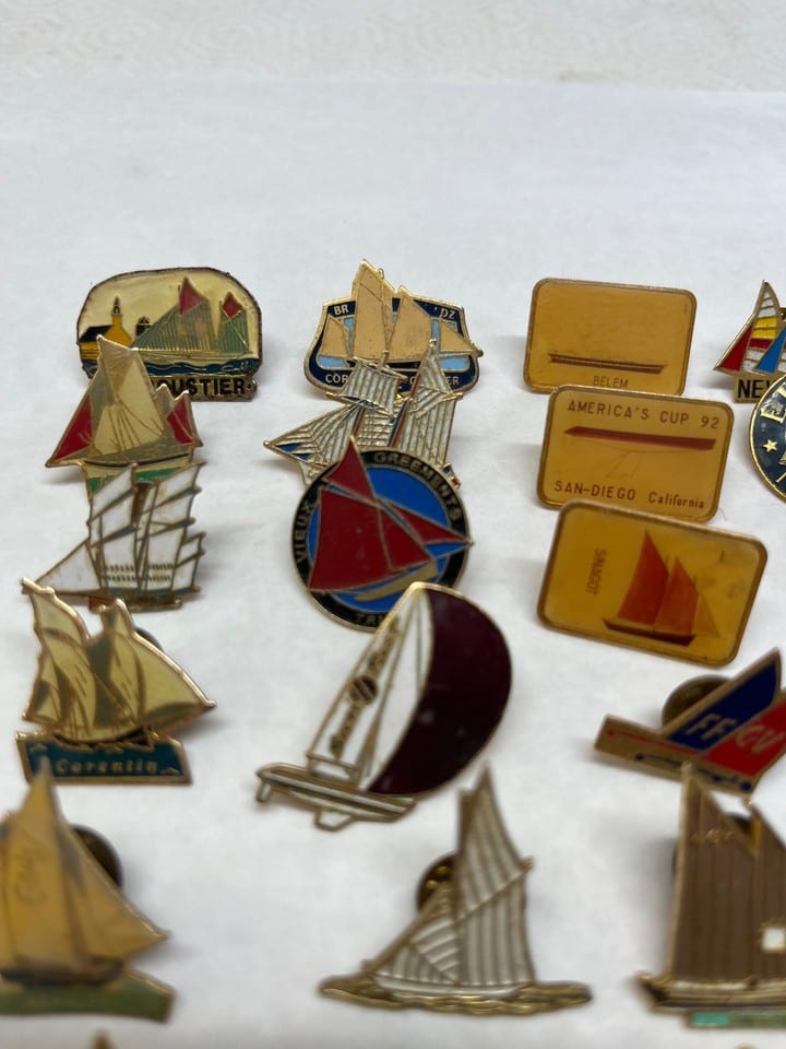 Lot 67 pin’s thème mer bateaux voile voiliers nautique sailer — photo 5