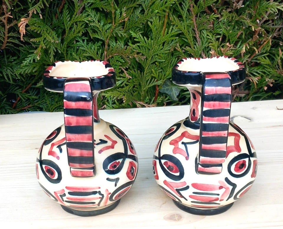 PAIRE PICHETS VALLAURIS atelier F A S E — photo 4
