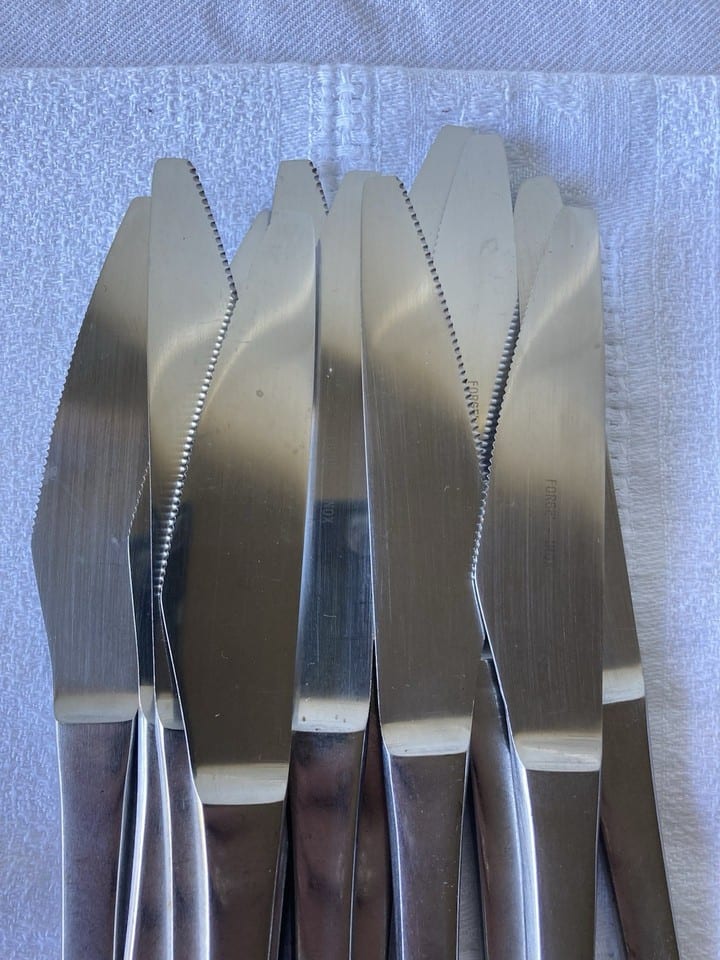 Ménagère en inox vintage, Guy Degrenne, modèle Jet — Foto 6