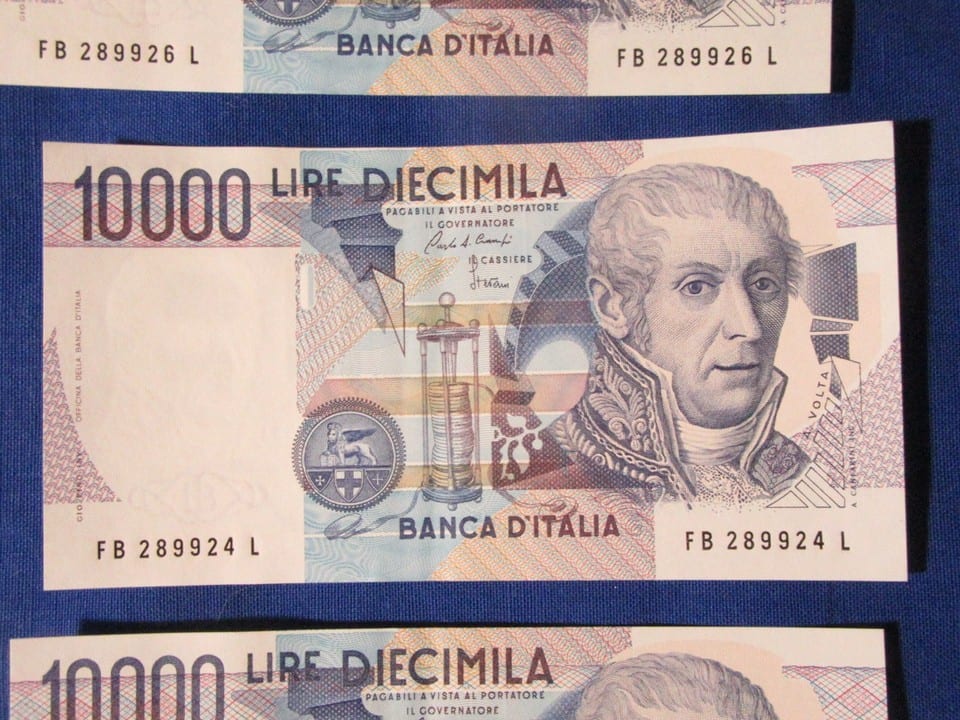 6 BILLETS  10000 LIRE DIECIMILA  1984 - ITALIE- ITALY- ITALIA — photo 3