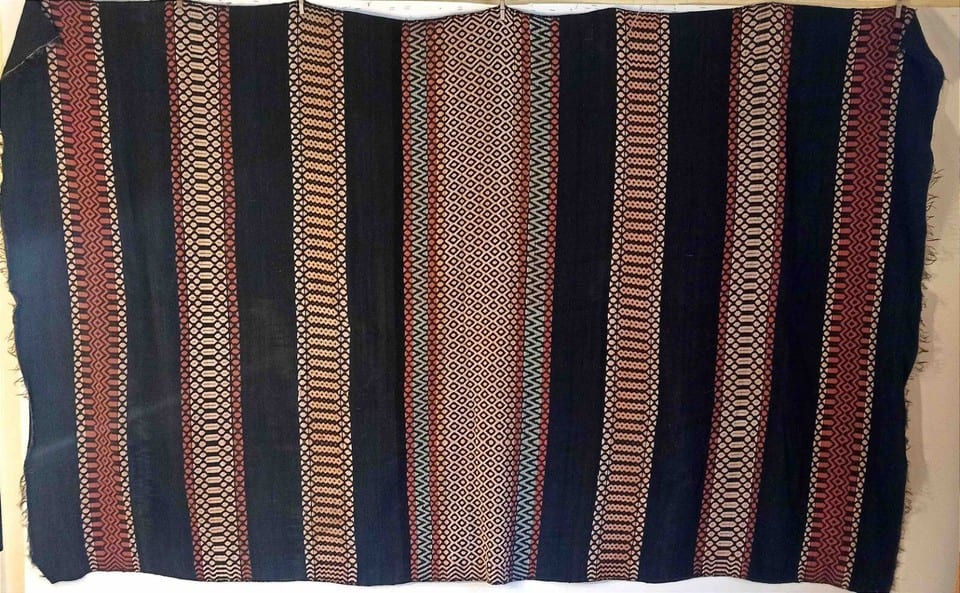 Tissu berbère Tenture, tapis, tapisserie, dessus de lit Années 40 — photo 4