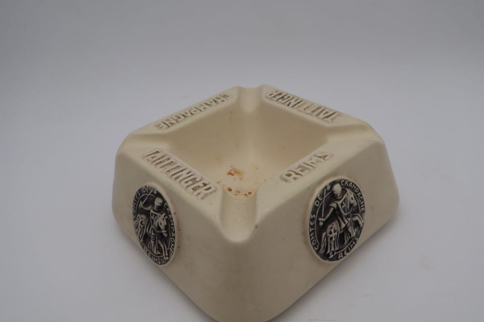 Ancien cendrier publicitaire Taittinger Champagne Reims – Comtes de Champagne — photo 7