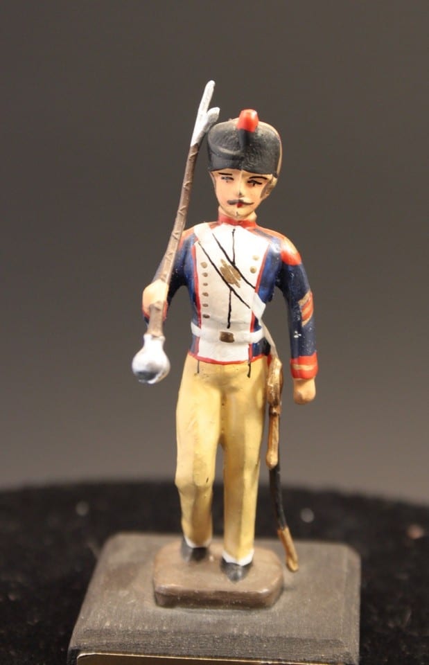 CBG Mignot soldat de plomb 1er Empire 34 ème de ligne tambour — Foto 6