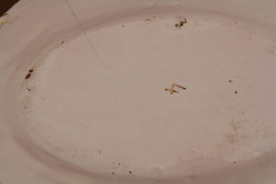 Plat porcelaine Quimper Malicorne XIX décor à la  Bretonne — foto 7