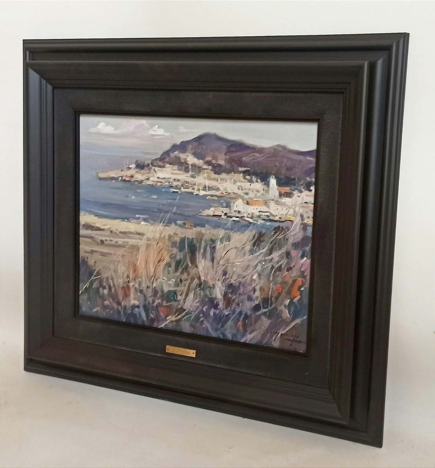 Paysage marin côtier Huile sur toile de Jaume Mariné I Albamonte — photo 2