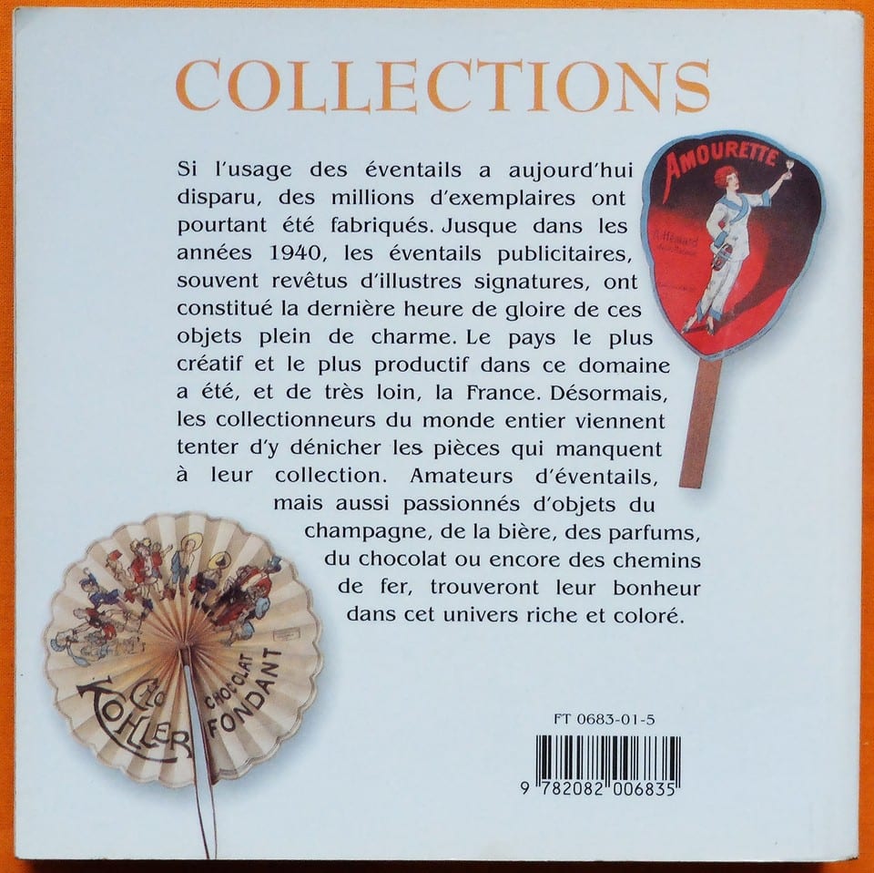 Livre Collections LA FOLIE DES ÉVENTAILS 2001 Flammarion Magdeleine Ducamp — photo 2