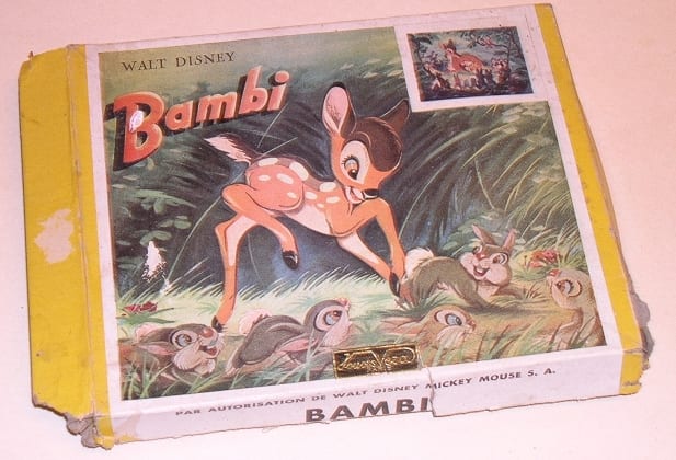WALT DISNEY Bambi ancien Puzzle VERA modèle 1