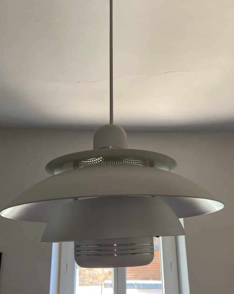 Lustre scandinave vintage dlg Poulsen — Foto 2
