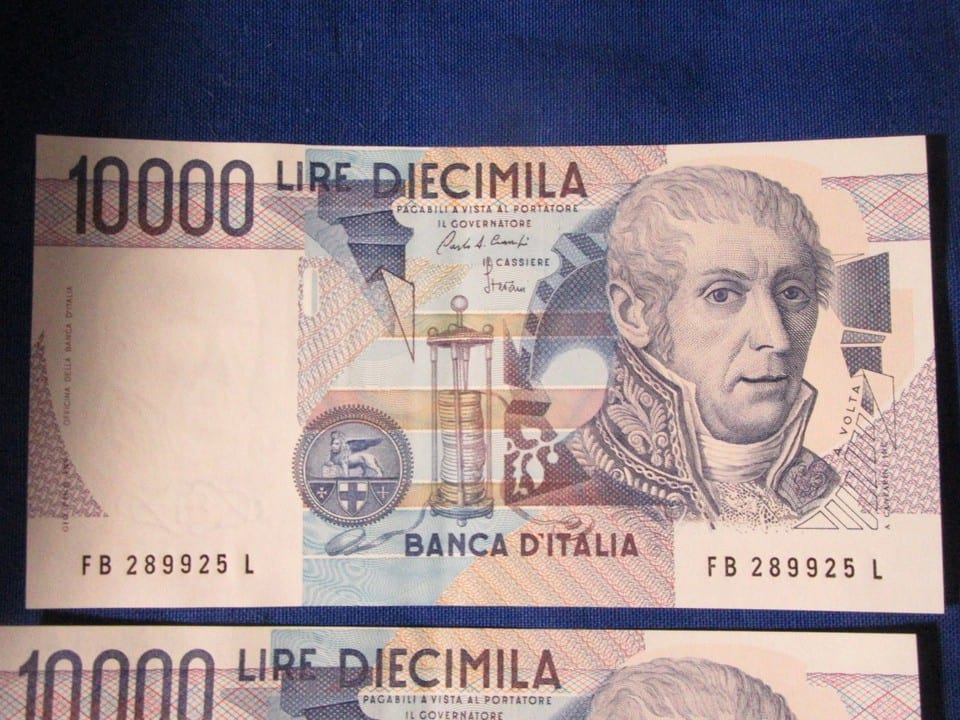 6 BILLETS  10000 LIRE DIECIMILA  1984 - ITALIE- ITALY- ITALIA — photo 8