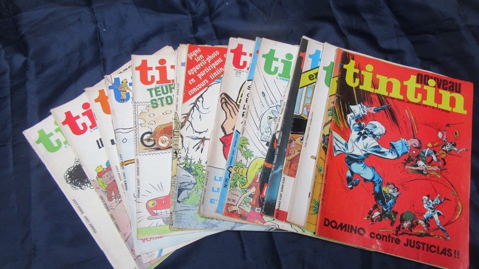 Lot De 18  Nouveau Tintin Magazines