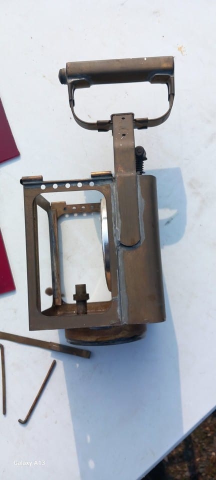 LAMPE A BUTIN ACETYLENE/CARBURE-CHEMIN DE FER — photo 6