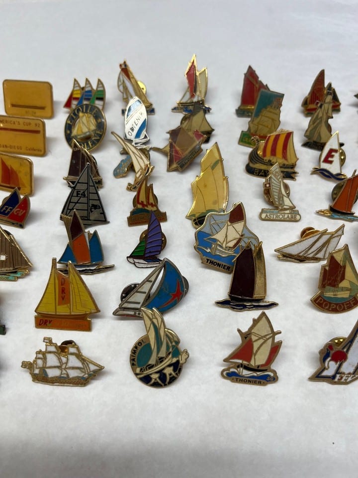 Lot 67 pin’s thème mer bateaux voile voiliers nautique sailer — photo 3