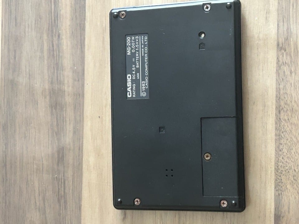 Jeu Électronique Calculatrice Casio  Turbo Drive Complet MG 200 — photo 4