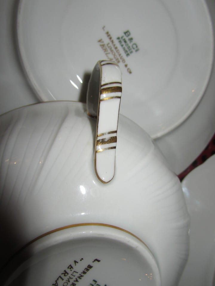 porcelaine de limoges bernardaud- 2 grandes tasse à déjeuner — photo 7