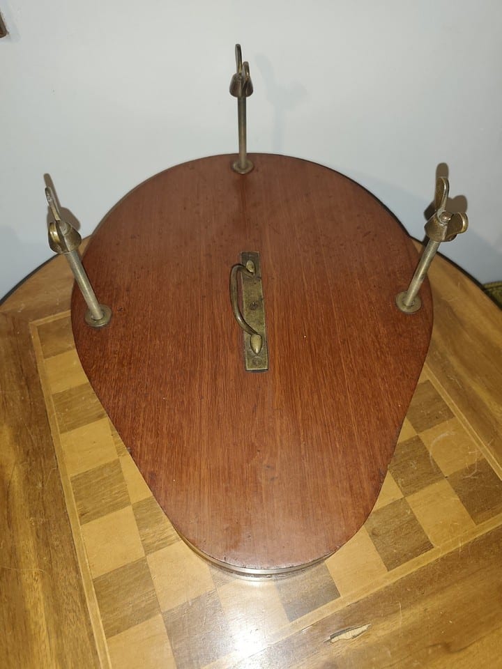 RARE - Ancien Tendeur de Raquette De Tennis en Acajou- Debut XX éme. — foto 2