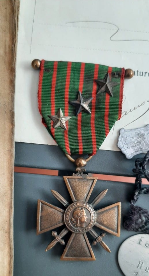 WW1 Lot Poilu Blessé 113° Régiment Toulon 1914-1918 Croix de Guerre Documents — foto 2