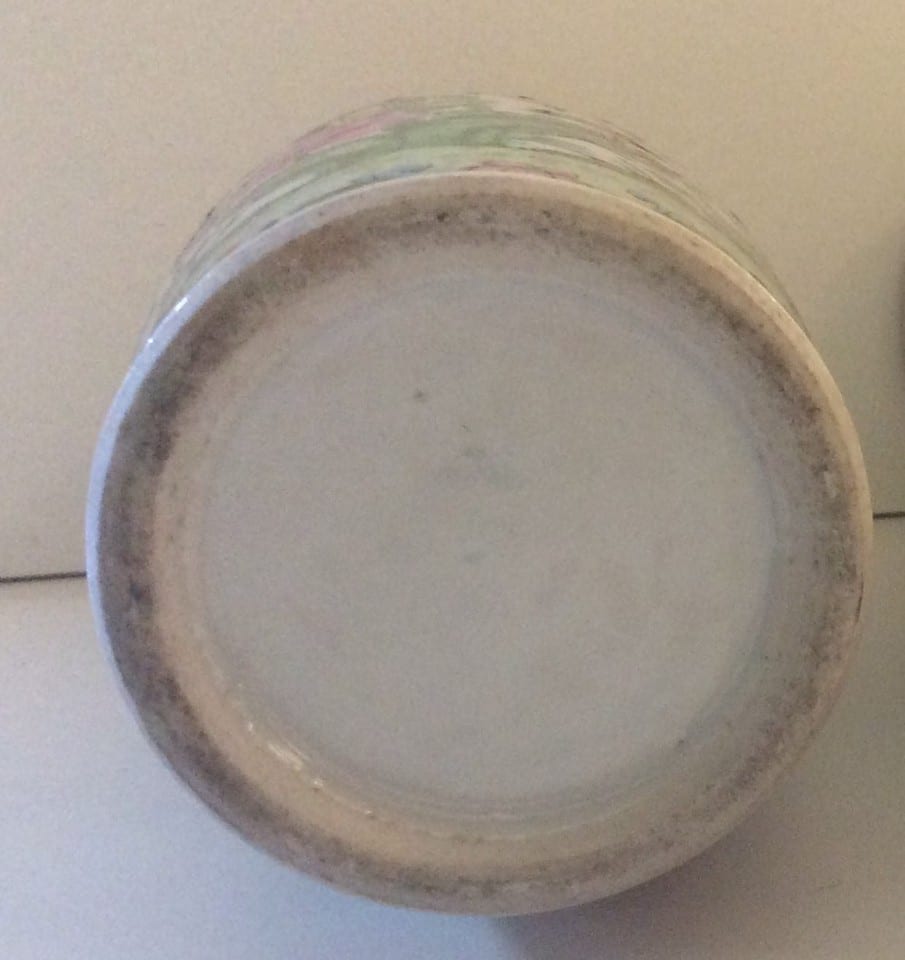Vase en porcelaine chinoise de Canton époque XIXème siècle — photo 4