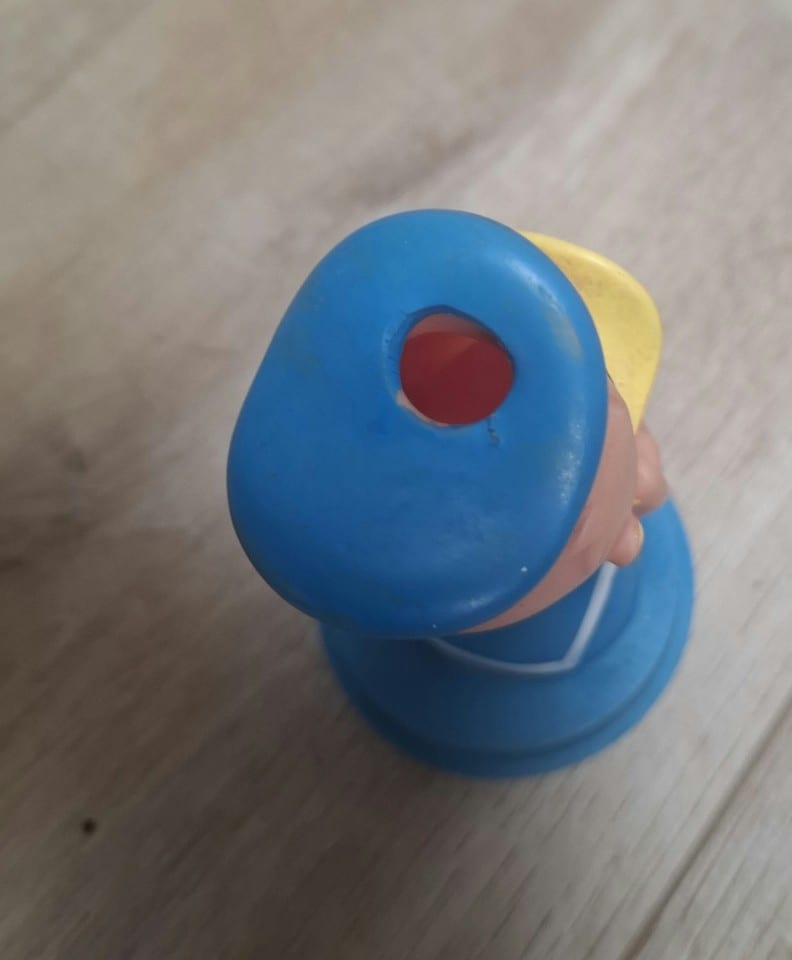 Rare porte-brosse à dent Donald Walt DISNEY 1969 - DELACOSTE — foto 6