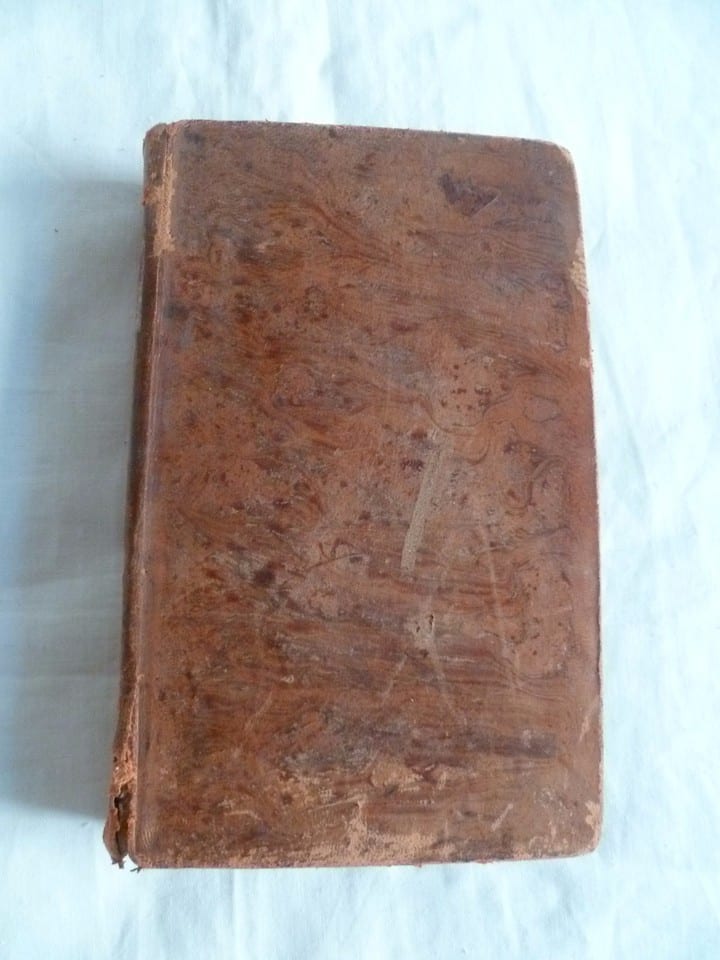 DICTIONNAIRE GEOGRAPHIQUE PORTATIF DE VOSGIEN 1834 RELIURE CUIR 8 CARTES — photo 3