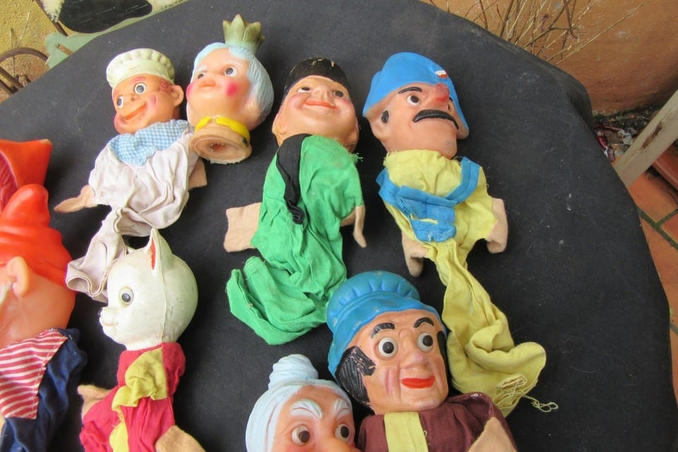 marionnette vintage lot de 9 — photo 4