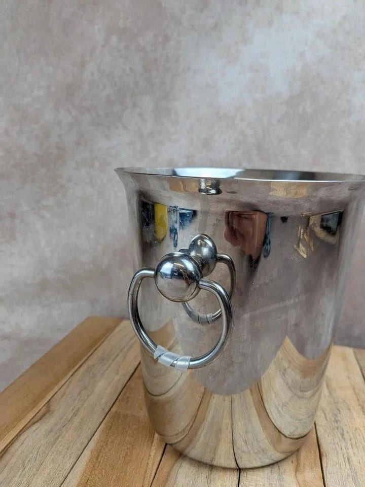 Seau à champagne Couzon – acier inoxydable 18/10 – Made in France — photo 4