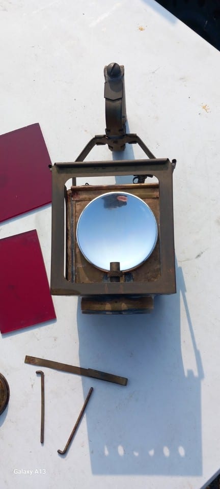 LAMPE A BUTIN ACETYLENE/CARBURE-CHEMIN DE FER — photo 4