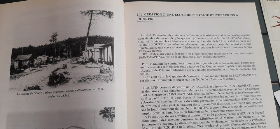 Aéronavale Livre Rétrospective Base Aviation Maritime Hourtin 1917-1950 BAN 1989 — photo 6