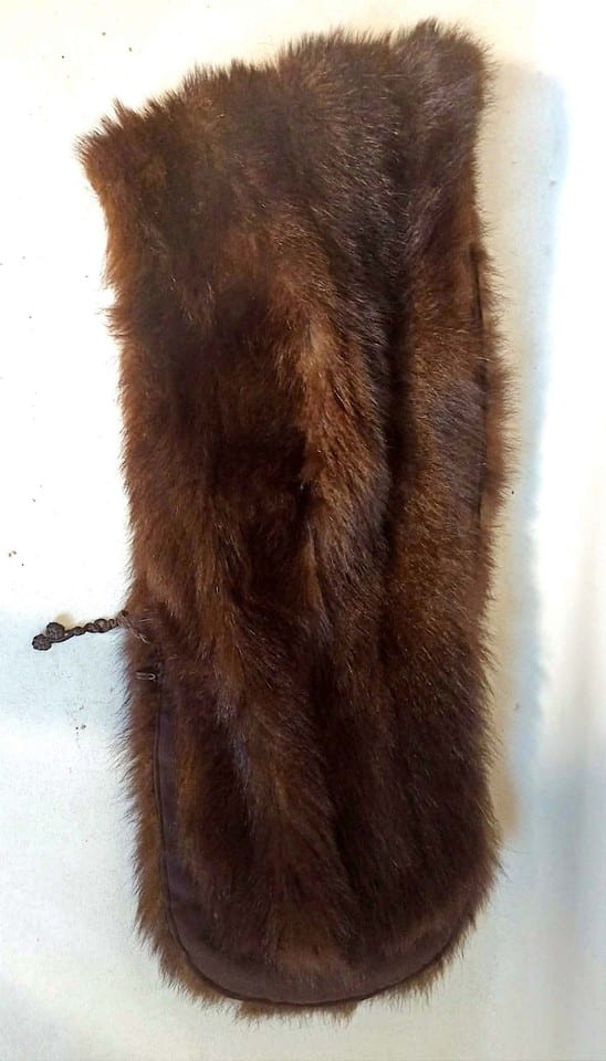 Col vison ou Ras de cou Années 30 longueur 133 cm — photo 2