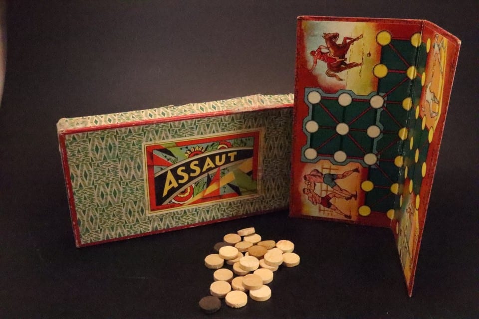 Ancien jeux d'Assaut plateau socièté Unis France DG complet — Foto 8