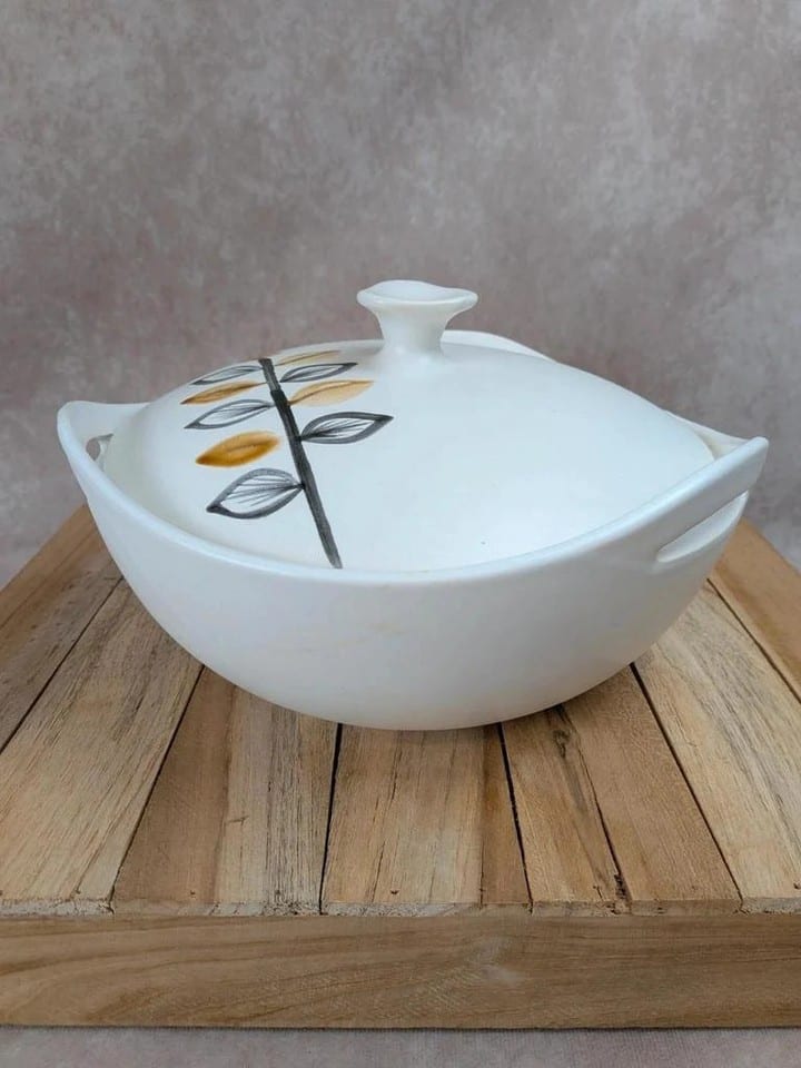 Soupière vintage Niderviller années 70 – style Capron Vallauris — photo 2