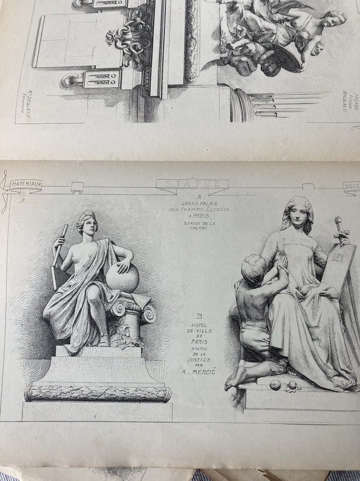 Lithos :Matériaux et Documents d’ Architecture et de Sculpture, Raguenet, XIXème — Foto 7