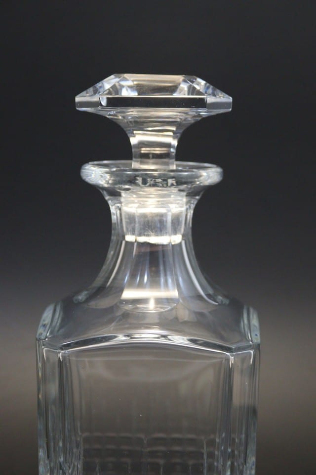Baccarat modèle Nancy carafe à whisky cristal taillé signée — photo 3