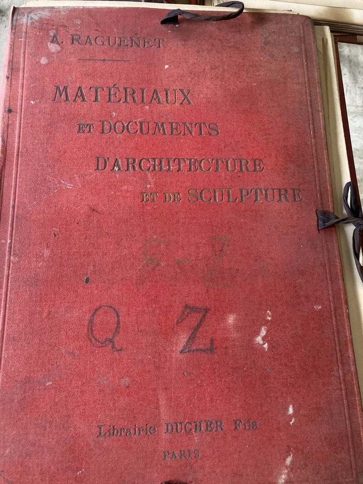 Lithos :Matériaux et Documents d’ Architecture et de Sculpture, Raguenet, XIXème
