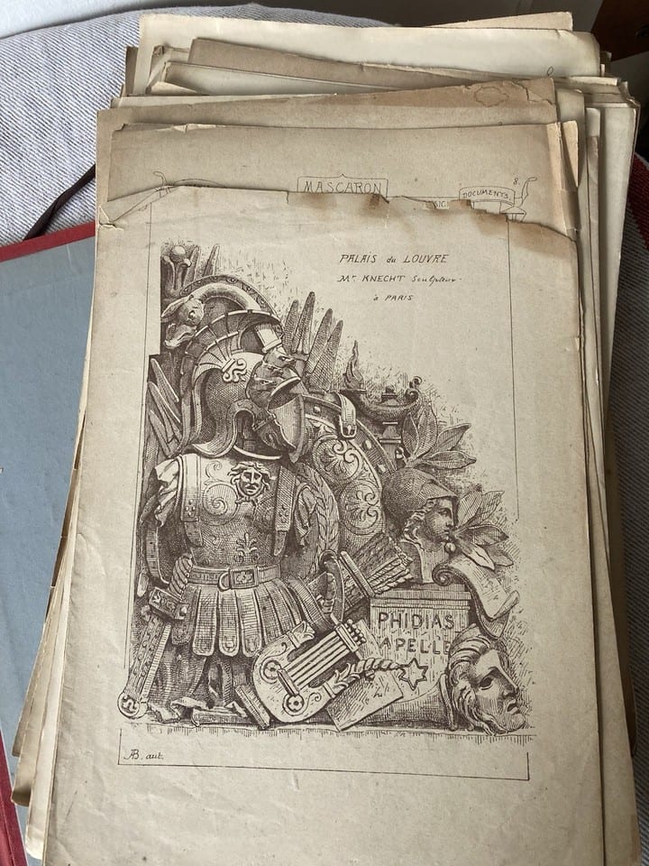 Lithos :Matériaux et Documents d’ Architecture et de Sculpture, Raguenet, XIXème — Foto 8