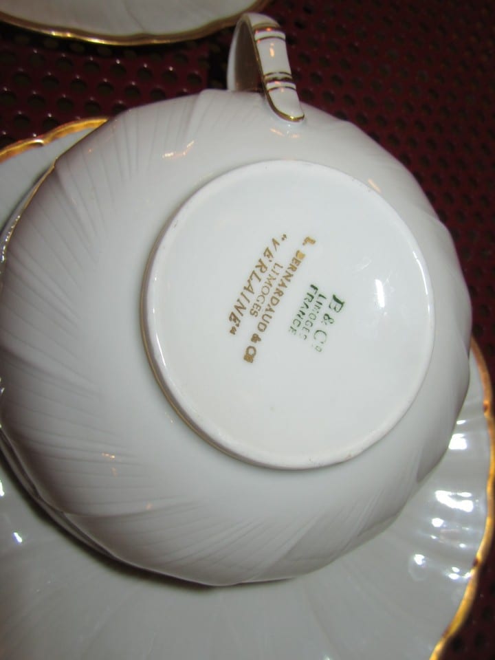 porcelaine de limoges bernardaud- 2 grandes tasse à déjeuner — photo 4