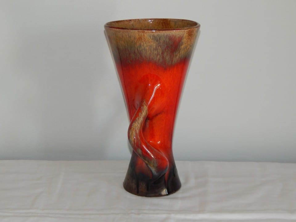 ANCIENNE VASE en Céramique Vallauris de Forme Libre à 2 ANSES Signé — photo 5
