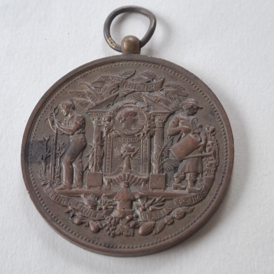 Médaille concours SOCIETE D’HORTICULTURE de la MEUSE Exposition 1892 BOTTEE — foto 4